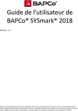 Guide de l'utilisateur de BAPCo SYSmark 2018