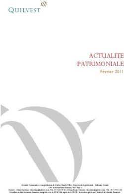ACTUALITE PATRIMONIALE - Février 2011