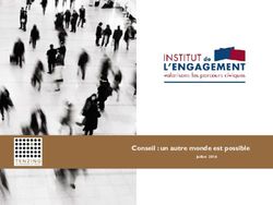 Conseil : un autre monde est possible - Université de l'engagement