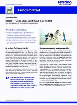 Fund Portrait - Nordea Asset Management