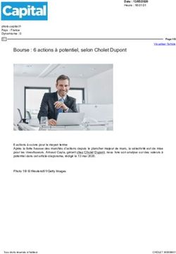 Bourse : 6 actions &agrave; potentiel, selon Cholet Dupont