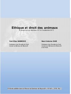 Ethique et droit des animaux - USJ