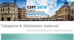 Tabagisme & Allaitement maternel - Revue de litt&eacute;rature et recommandations - Soci&eacute;t&eacute; Francophone de ...