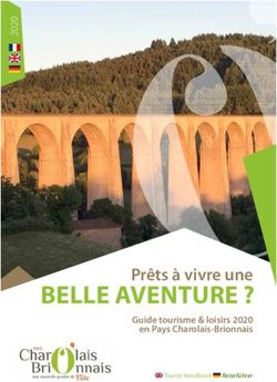 BELLE AVENTURE ? Pr&ecirc;ts &agrave; vivre une - Guide tourisme & loisirs 2020 en Pays Charolais-Brionnais - Office de Tourisme de ...