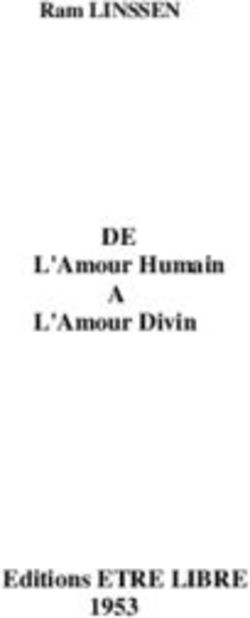 DE A L'Amour Humain L'Amour Divin Editions ETRE LIBRE 1953 - Ram LINSSEN