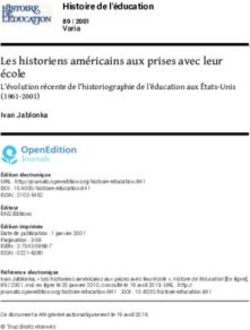 Les historiens américains aux prises avec leur école - OpenEdition Journals