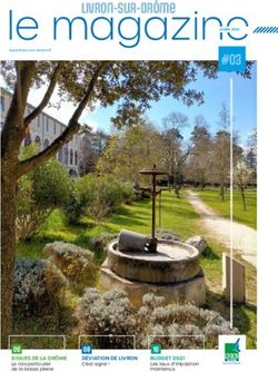Le magazineAVRIL 2021 - #03 - Ville de Livron sur Dr&ocirc;me