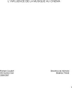 L' INFLUENCE DE LA MUSIQUE AU CINEMA - Romain Coudert 3IS Section Son 2006/2007