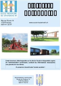 Libretto 2018/2019 - Commune de Hauterive FR