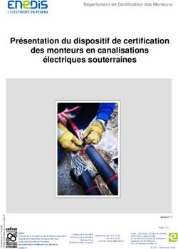 Présentation du dispositif de certification des monteurs en canalisations électriques souterraines - Enedis