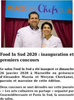 Food In Sud 2020 : inauguration et premiers concours - Les ...