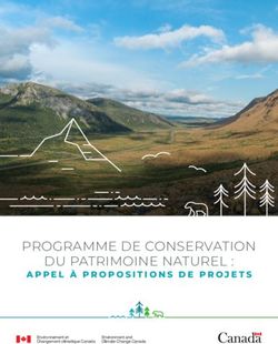 PROGRAMME DE CONSERVATION DU PATRIMOINE NATUREL : APPEL &Agrave; PROPOSITIONS DE PROJETS - Canada.ca