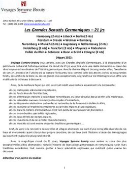 Les Grandes Beaut&eacute;s Germaniques - 21 jrs