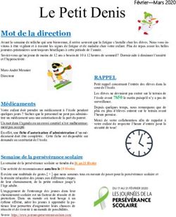 Le Petit Denis - École Saint-Denis