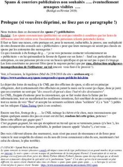 Prologue (si vous &ecirc;tes d&eacute;prim&eacute;, ne lisez pas ce paragraphe !)