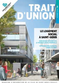 TRAIT D'UNION F LE LOGEMENT SOCIAL À SAINT-GENIS - Saint-Genis-Pouilly