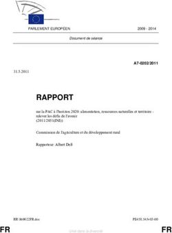 RAPPORT - La France Agricole