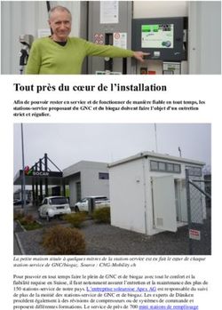 Tout pr&egrave;s du coeur de l'installation - apex ag