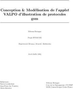 Conception & Mod elisation de l'applet VALPO d'illustration de protocoles gsm