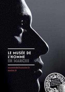 LE MUSÉE DE L'HOMME museedelhomme.fr mnhn.fr