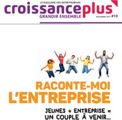 L'ENTREPRISE RACONTE-MOI - UN COUPLE A VENIR - Croissance Plus
