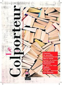 N 32L Concours de nouvelles Bars à textes Manifestations littéraires Ateliers d'écriture Prix Boccace - Tu Connais la N ouvelle ?