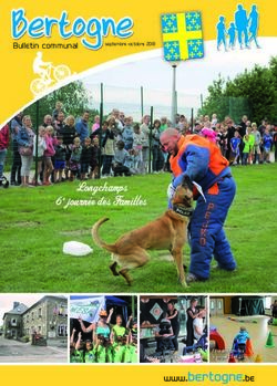 Bertogne - Longchamps 6 e journée des Familles