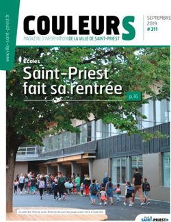 R COULEUR S Saint-Priest fait sa rentrée - Écoles