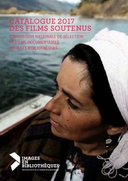 Catalogue 2017 des films soutenus - Commission nationale de séleCtion de films doCumentaires pour les bibliothèques - Images en bibliothèques