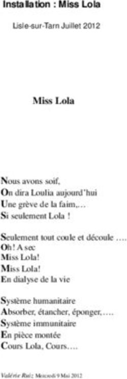 Installation : Miss Lola - Lisle-sur-Tarn Juillet 2012