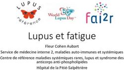 Lupus et fatigue Fleur Cohen Aubart Service de m&eacute;decine interne 2, maladies auto-immunes et syst&eacute;miques Centre de r&eacute;f&eacute;rence maladies syst&eacute;miques ...