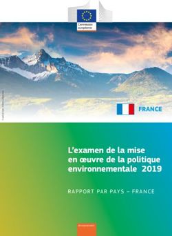 L'examen de la mise en oeuvre de la politique environnementale 2019 - FRANCE