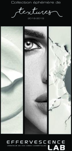 Textures Collection &eacute;ph&eacute;m&egrave;re de 2018-2019 - Effervescence LAB