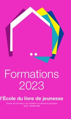 Formations 2023 L'École Du Livre De Jeunesse - Centre De Formation à La ...