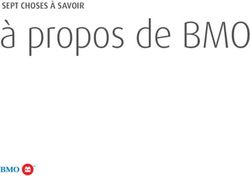 À propos de BMO SEPT CHOSES À SAVOIR