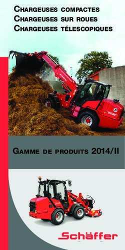 Gamme de produits 2014/II - Chargeuses compactes Chargeuses sur roues Chargeuses télescopiques - Schäffer Lader