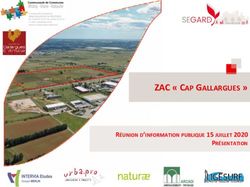 ZAC " CAP GALLARGUES " - R&Eacute;UNION D'INFORMATION PUBLIQUE 15 JUILLET 2020 PR&Eacute;SENTATION - Communaut&eacute; de Communes Rh&ocirc;ny ...