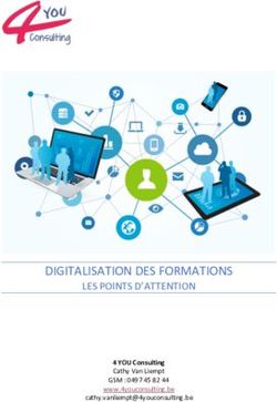 DIGITALISATION DES FORMATIONS - LES POINTS D'ATTENTION 4 YOU Consulting - Blended learning
