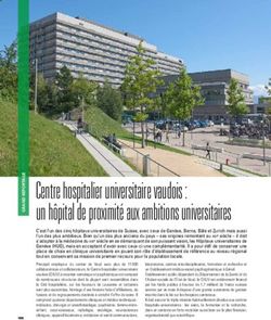 Centre hospitalier universitaire vaudois : un hôpital de proximité aux ambitions universitaires