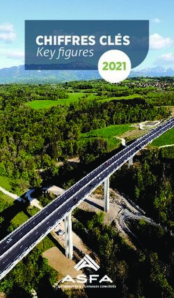 CHIFFRES CL&Eacute;S Key figures 2021 - Autoroutes.fr