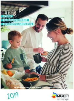 STATUTS RÈGLEMENT INTÉRIEUR RÈGLEMENTS MUTUALISTES - La mutuelle référencée pour plus de 300 000 agents publics - MGEFI adhérent