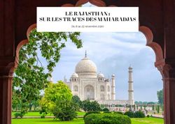 LE RAJASTHAN : SUR LES TRACES DES MAHARADJAS - Du 8 au 23 novembre 2020 - BK Organisation