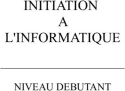 INITIATION A L'INFORMATIQUE - NIVEAU DEBUTANT - cybertroc