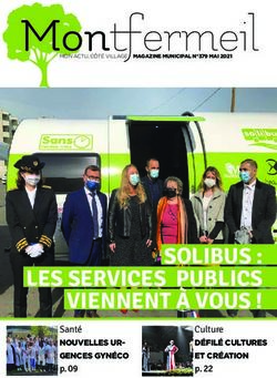 Montfermeil - SOLIBUS : LES SERVICES PUBLICS VIENNENT À VOUS ! DÉFILÉ CULTURES ET CRÉATION - Ville de Montfermeil
