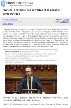 France: la r&eacute;forme des retraites et la parodie d&eacute;mocratique