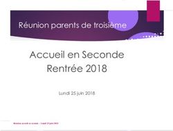 Accueil en Seconde Rentrée 2018 - Réunion parents de troisième - Lundi 25 juin 2018 - Lycée Privé Jean ...