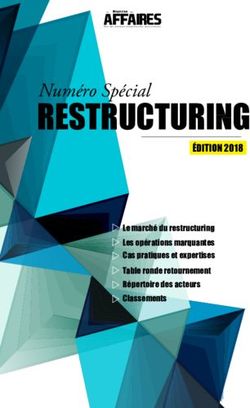 RESTRUCTURING Numéro Spécial - Cjoint