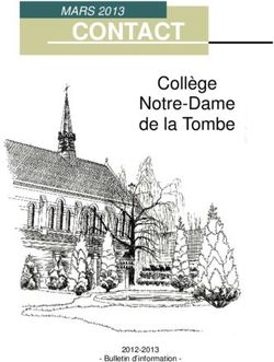 CONTACT Coll&egrave;ge Notre-Dame de la Tombe