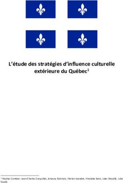 L'&eacute;tude des strat&eacute;gies d'influence culturelle ext&eacute;rieure du Qu&eacute;bec1 - Infoguerre