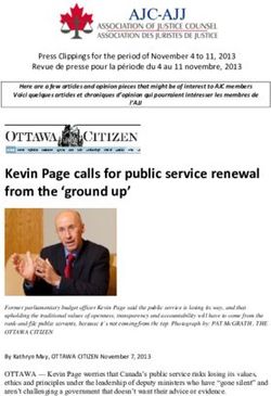 Kevin Page calls for public service renewal from the 'ground up' - Association of ...